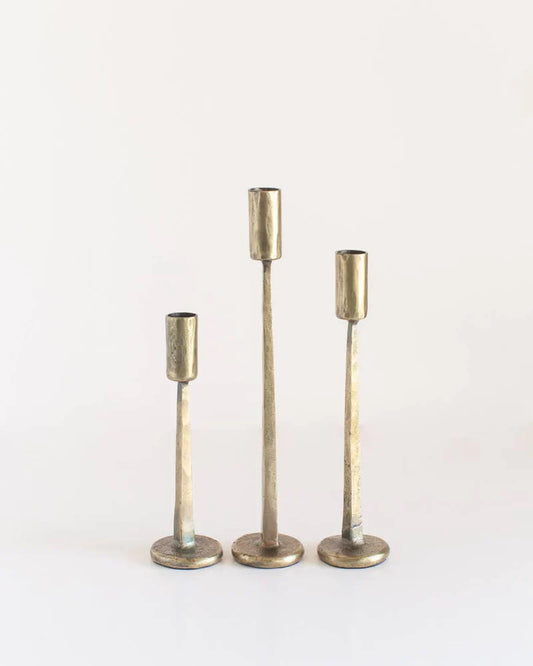 Dante Hand Forged Iron Candlestands-0