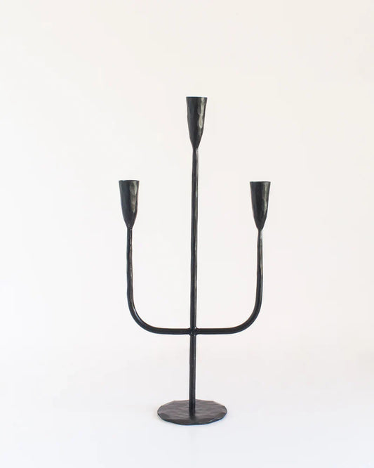 Hand Forged Iron Candelabras-0
