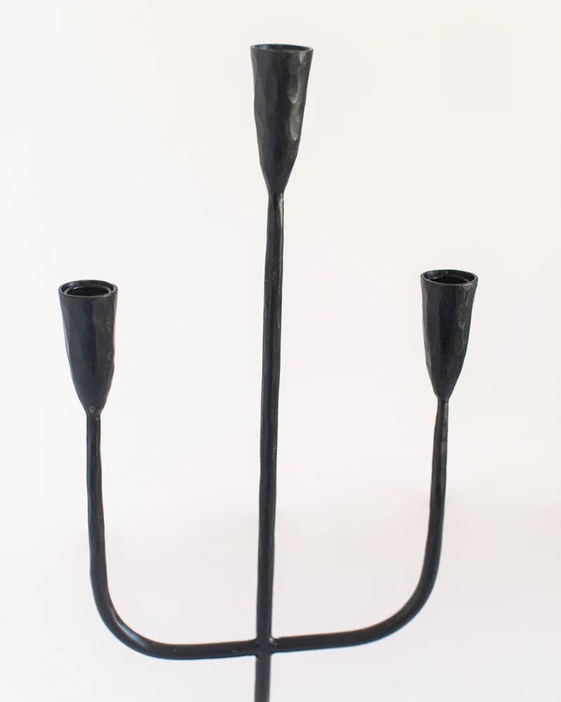 Hand Forged Iron Candelabras-4