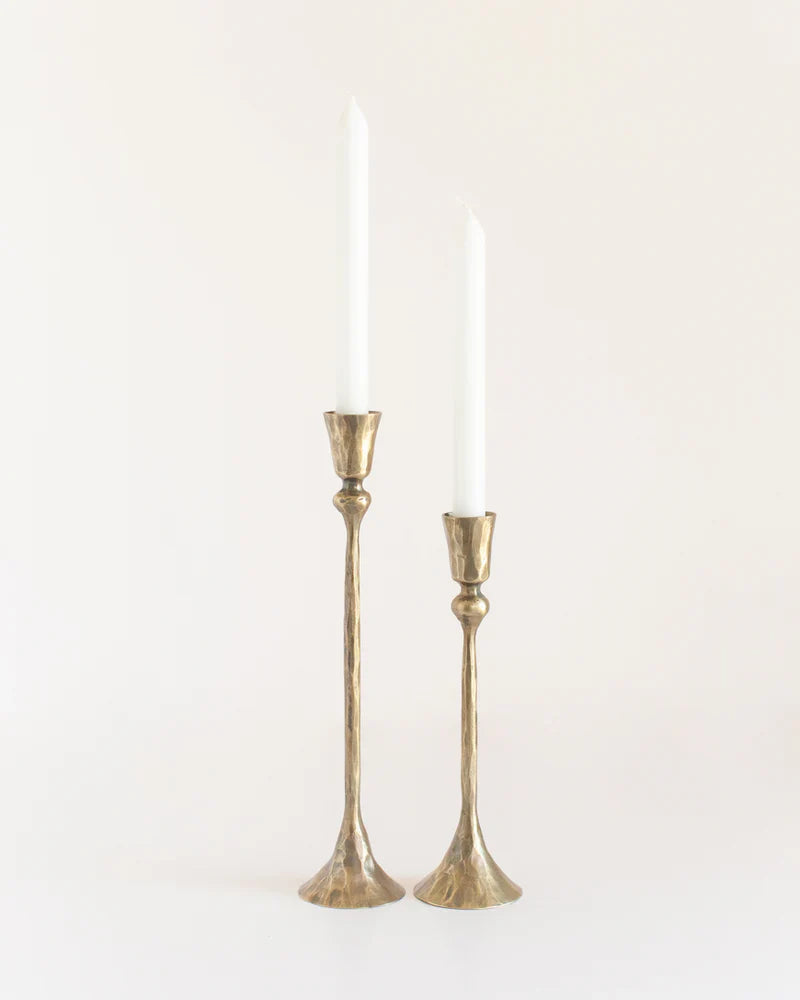Gemini Hand Forged Iron Candlestands-0