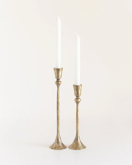 Gemini Hand Forged Iron Candlestands-0