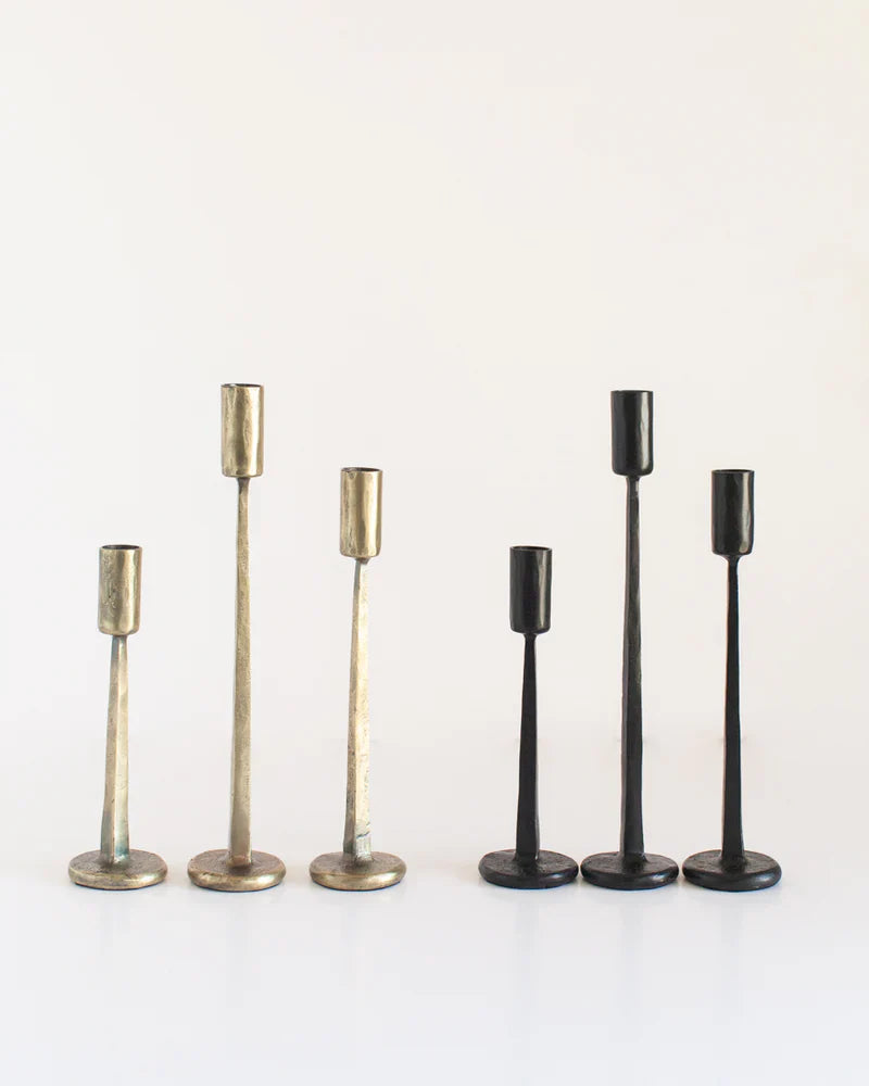Dante Hand Forged Iron Candlestands-2
