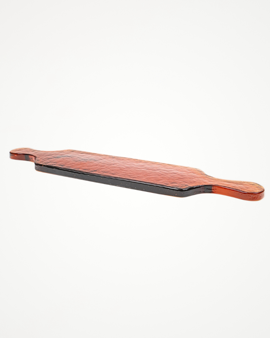 Hammered Glass Long Serving Board-0