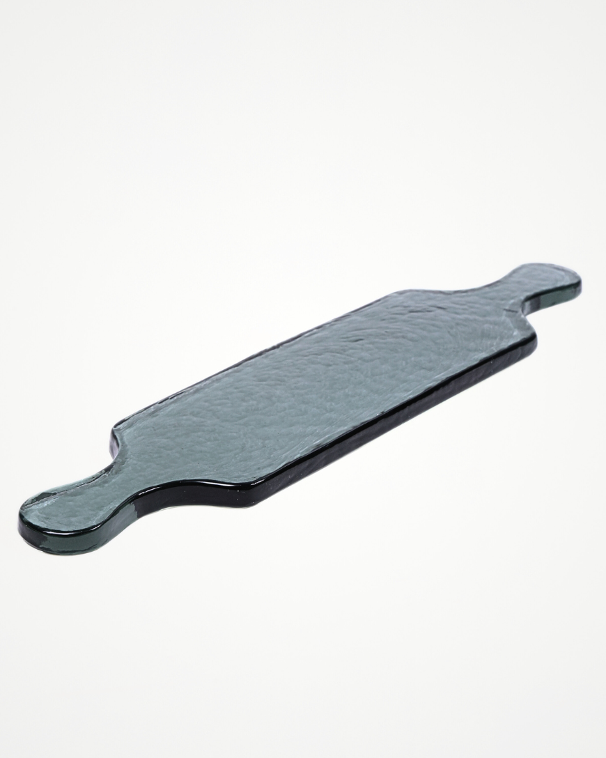 Hammered Glass Long Serving Board-3