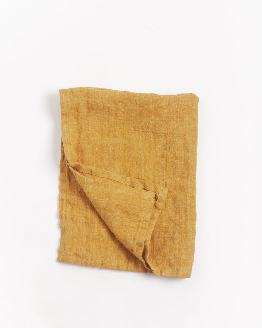 Stone Washed Linen Tea Towel-8