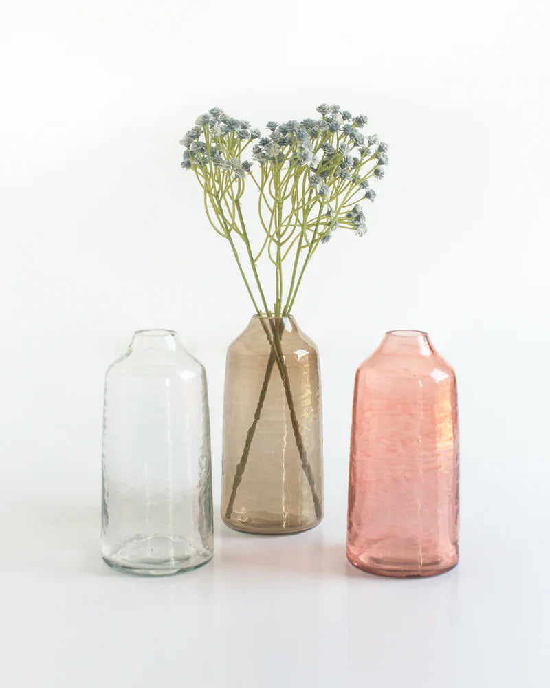 Siena Handblown Hammered Bud Vase-4