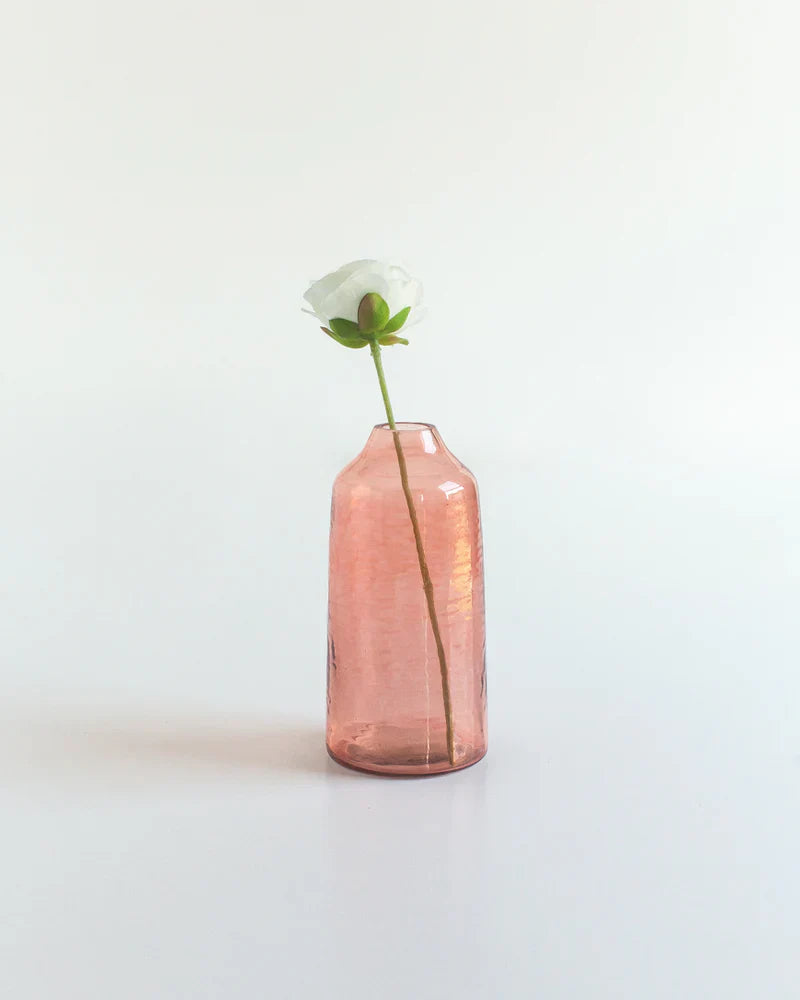 Siena Handblown Hammered Bud Vase-2