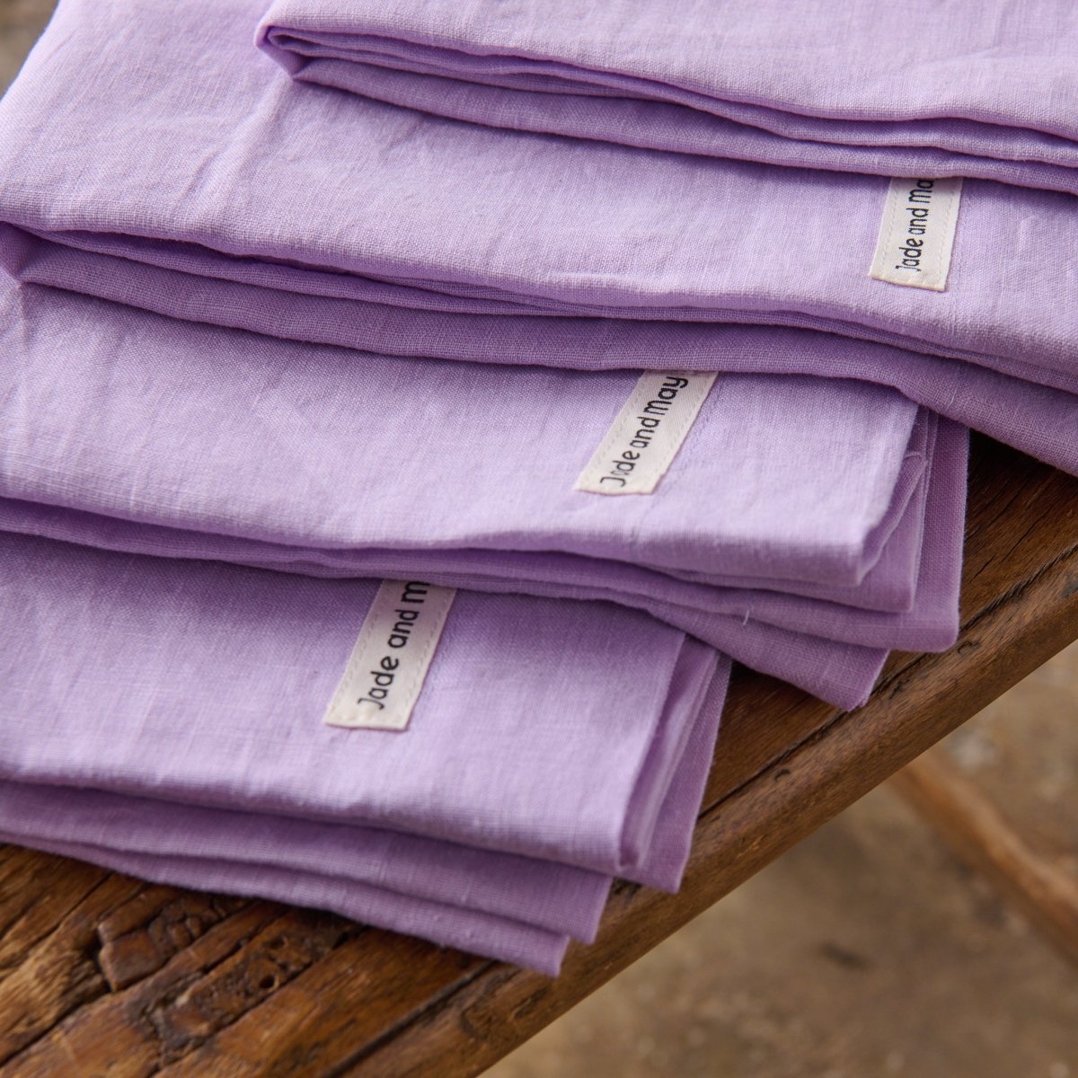 Linen Napkins | Purple-3