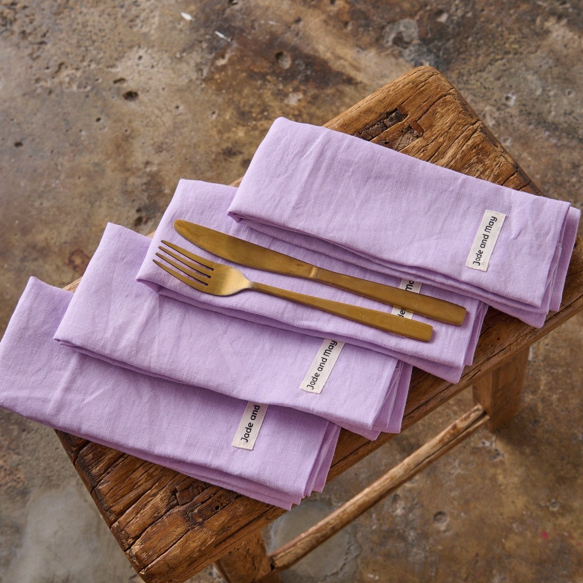 Linen Napkins | Purple-1