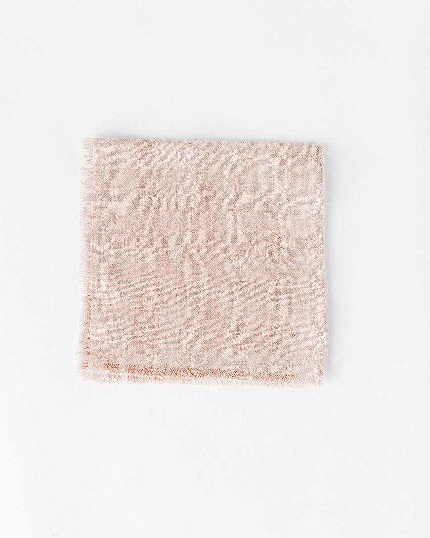 Stone Washed Linen Cocktail Napkin-3