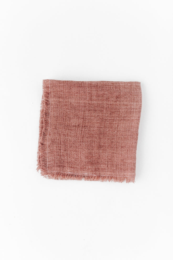 Stone Washed Linen Cocktail Napkin-4