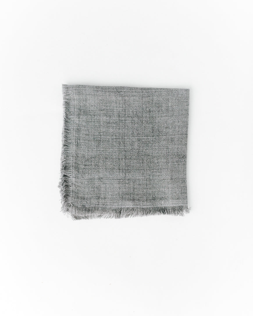 Stone Washed Linen Cocktail Napkin-5