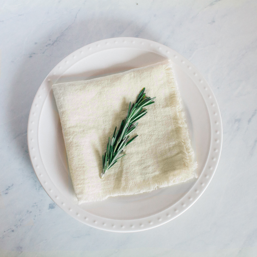 Stone Washed Linen Cocktail Napkin-1