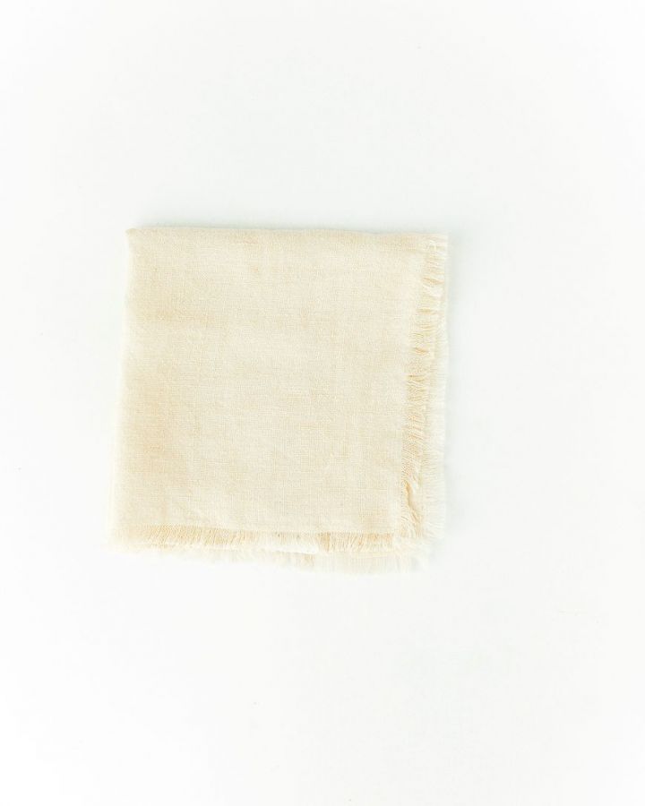 Stone Washed Linen Cocktail Napkin-2